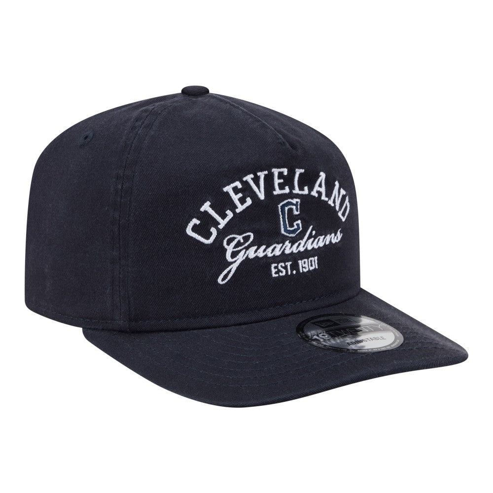 Cleveland Guardians Stacked 19TWENTY Adjustable Hat Navy | New Era