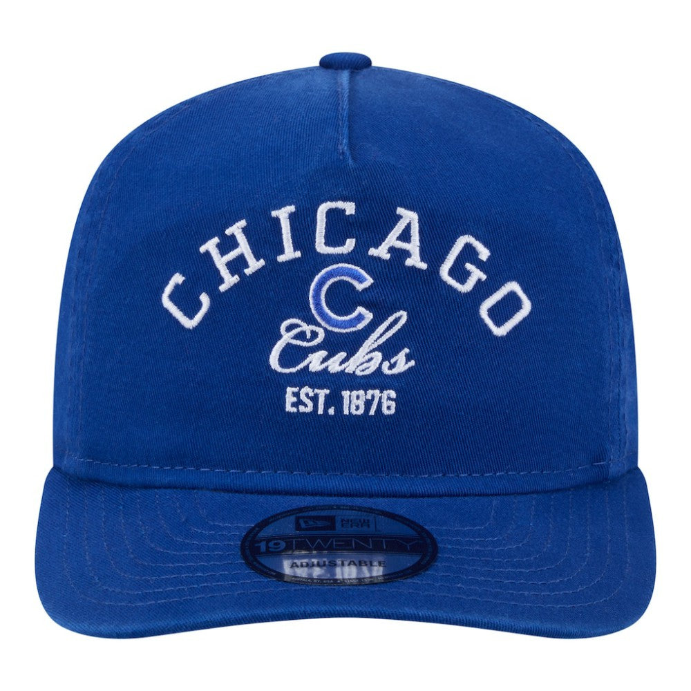 Chicago Cubs Stacked 19TWENTY Adjustable Hat Royal | New Era