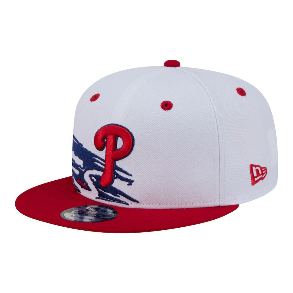 Philadelphia Phillies 9FIFTY Snapback Hat White/Red | New Era