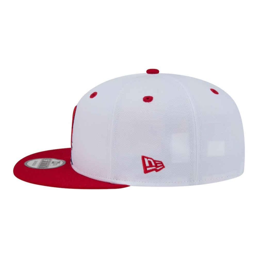 Philadelphia Phillies 9FIFTY Snapback Hat White/Red | New Era