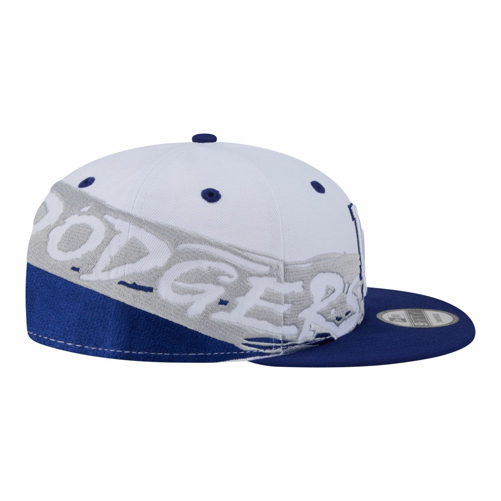 Los Angeles Dodgers 9FIFTY Snapback Hat White/Royal | New Era