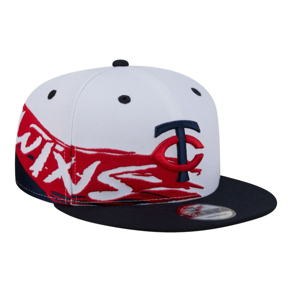 Minnesota Twins 9FIFTY Snapback Hat White/Navy | New Era