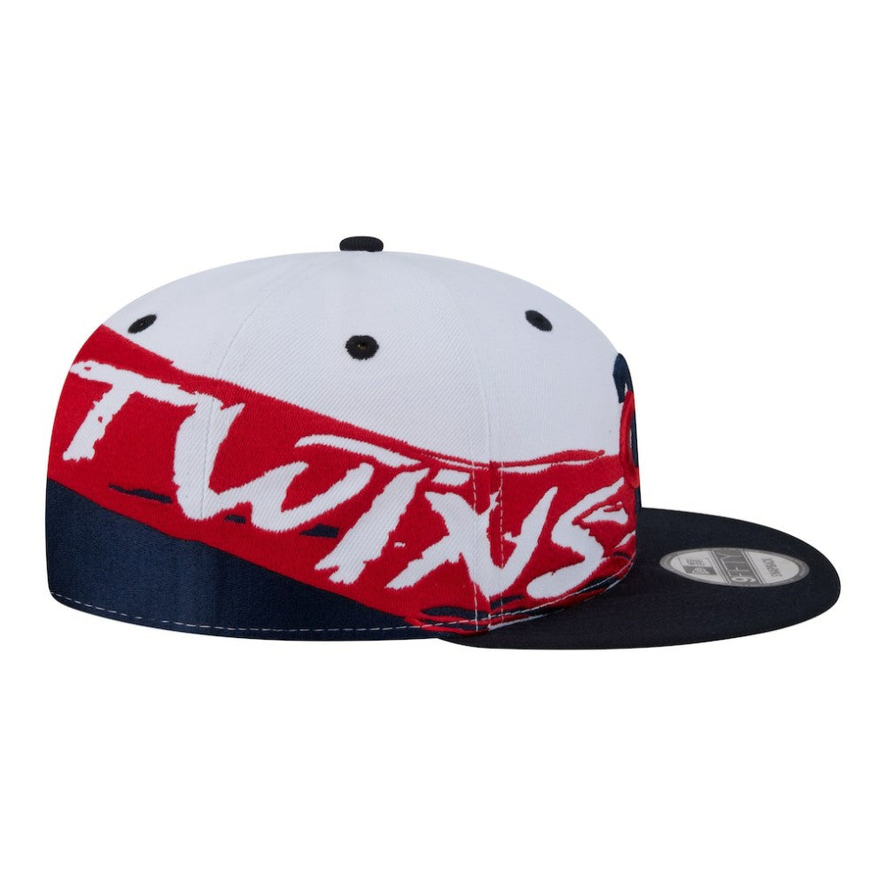 Minnesota Twins 9FIFTY Snapback Hat White/Navy | New Era