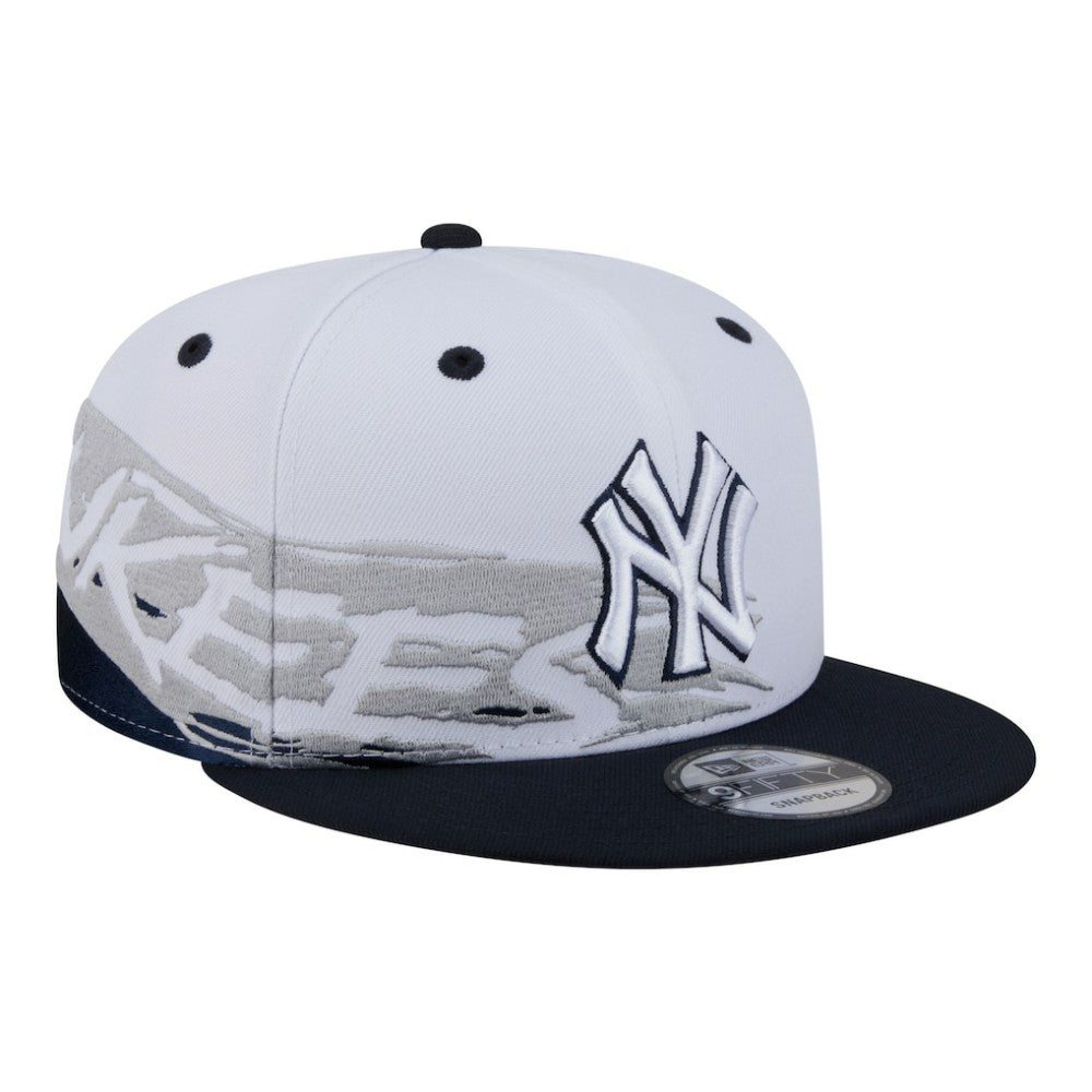 New York Yankees 9FIFTY Snapback Hat White/Navy | New Era