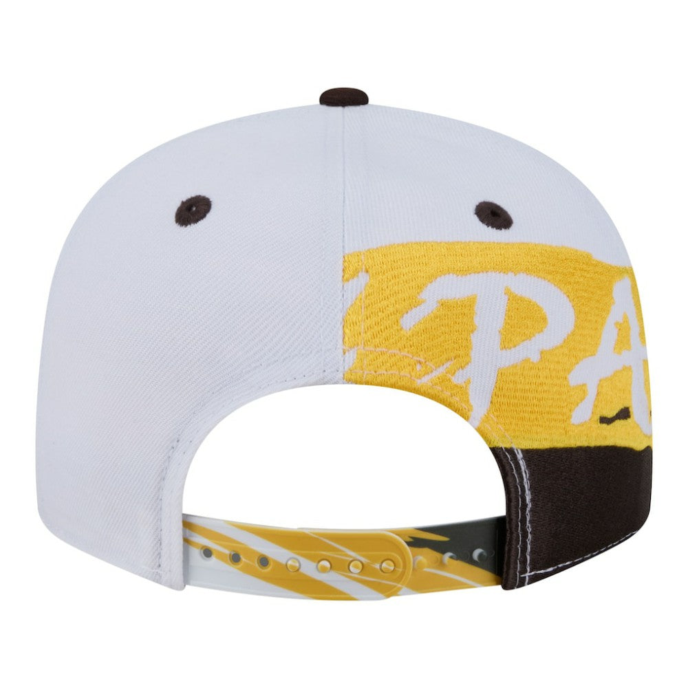 San Diego Padres 9FIFTY Snapback Hat White/Brown | New Era