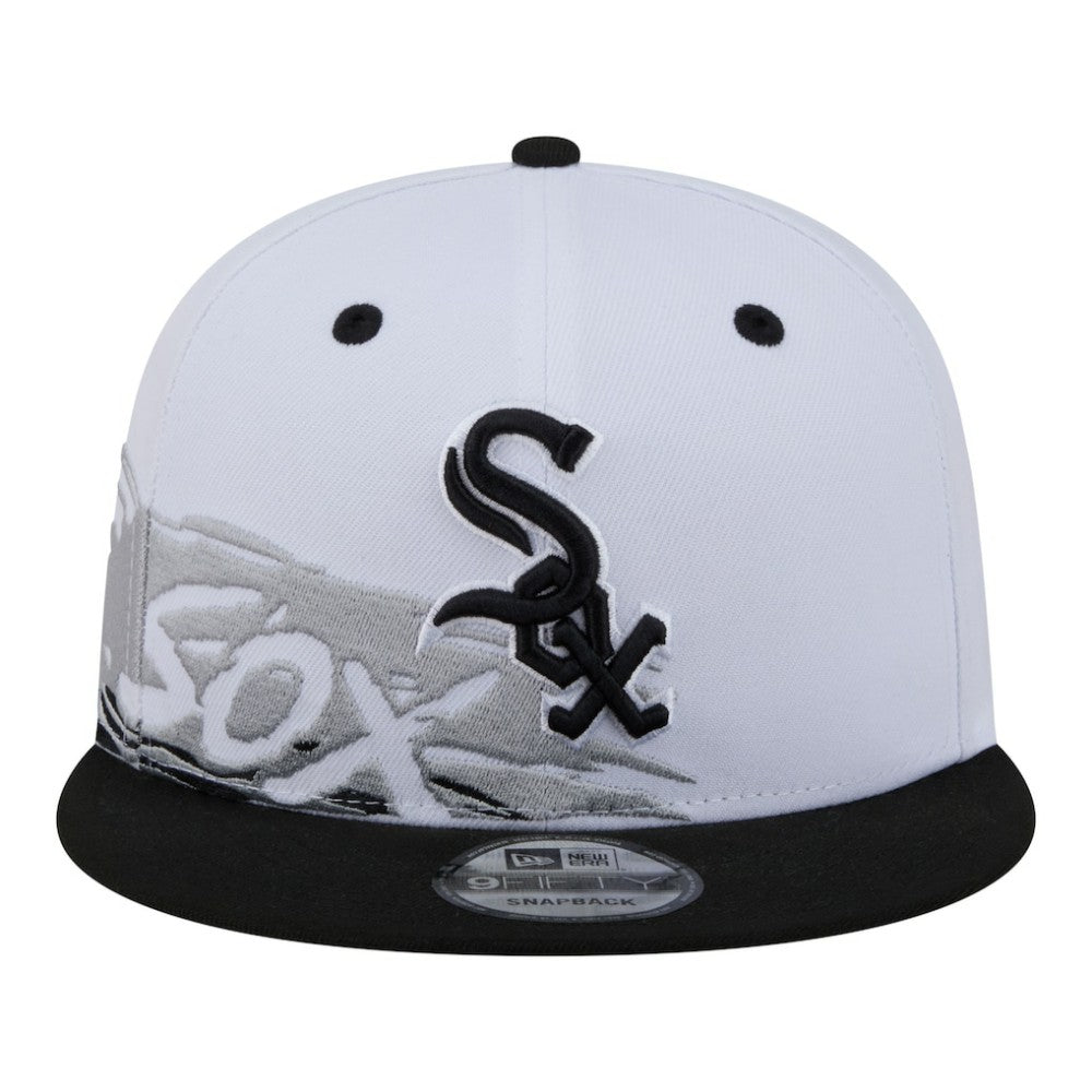 Chicago White Sox 9FIFTY Snapback Hat White/Black | New Era