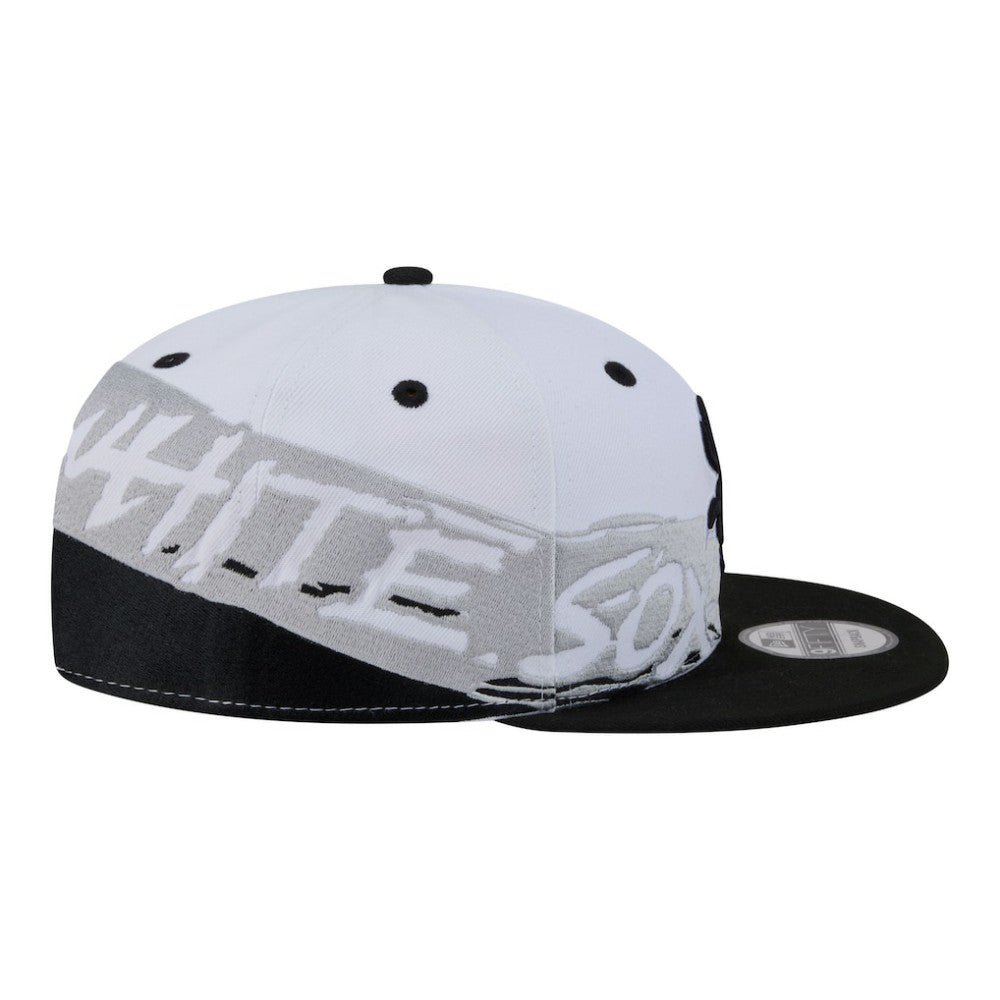 Chicago White Sox 9FIFTY Snapback Hat White/Black | New Era