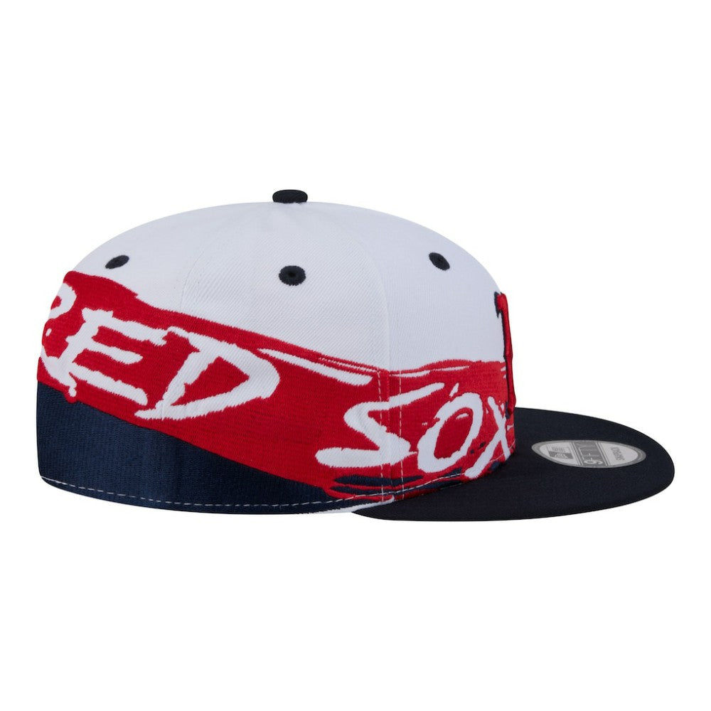 Boston Red Sox 9FIFTY Snapback Hat White/Navy | New Era