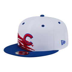 Chicago Cubs 9FIFTY Snapback Hat White/Royal | New Era
