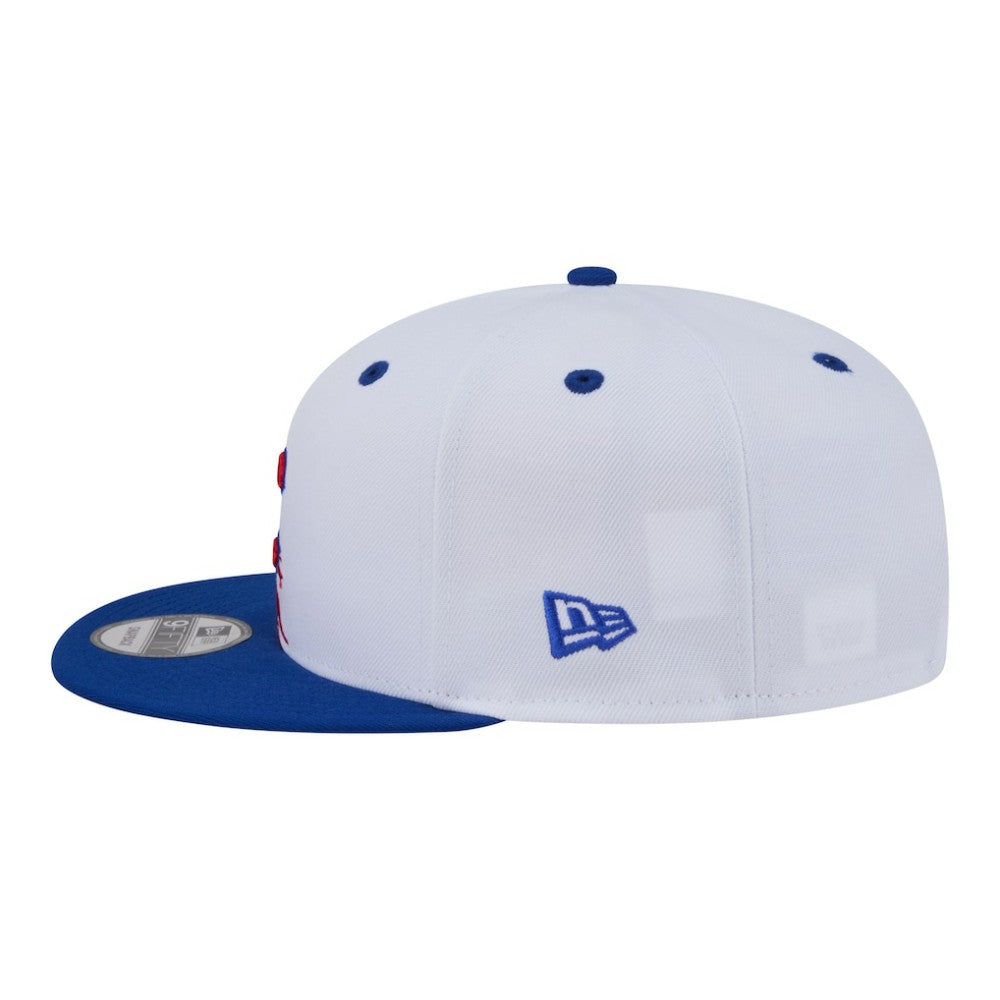 Chicago Cubs 9FIFTY Snapback Hat White/Royal | New Era