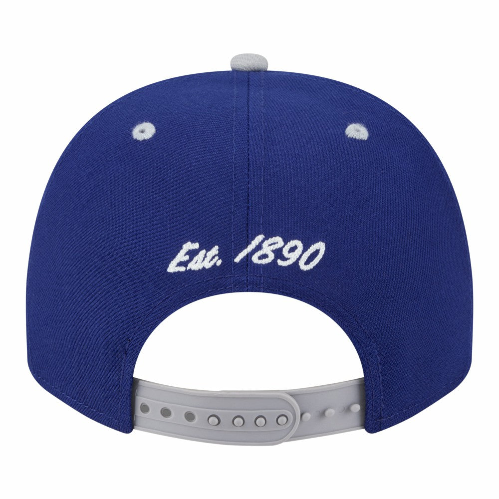 Los Angeles Dodgers Arched A-Frame 9FIFTY Adjustable Hat Royal/Gray | New Era