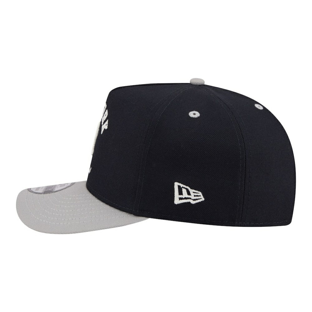 New York Yankees Arched A-Frame 9FIFTY Adjustable Hat Navy | New Era