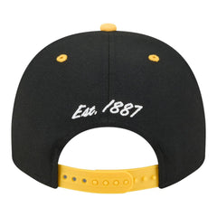 Pittsburgh Pirates Arched A-Frame 9FIFTY Adjustable Hat Black/Gold | New Era
