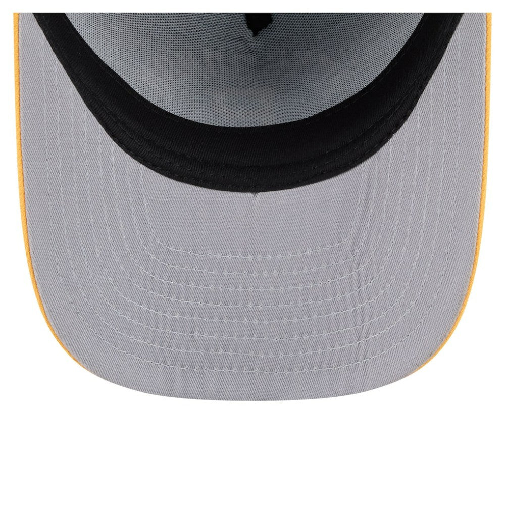 Pittsburgh Pirates Arched A-Frame 9FIFTY Adjustable Hat Black/Gold | New Era