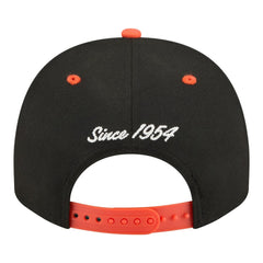 Baltimore Orioles Arched A-Frame 9FIFTY Adjustable Hat Black/Orange | New Era