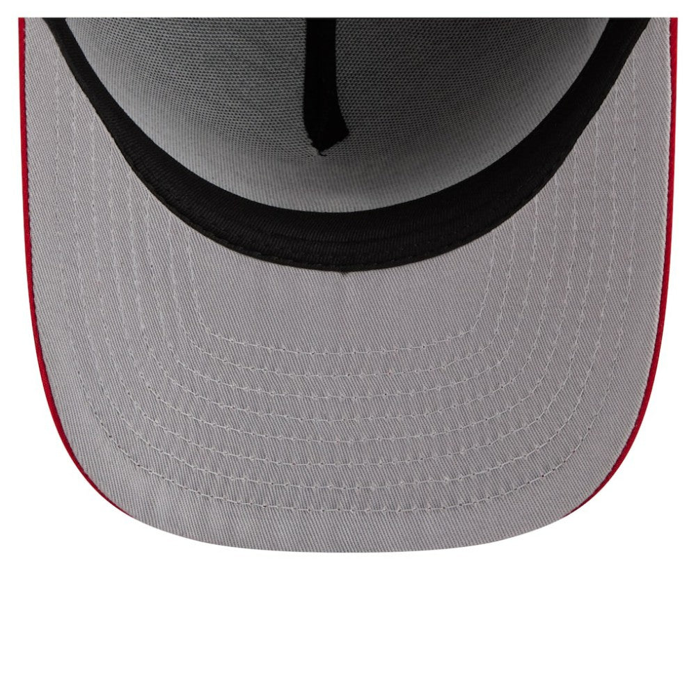 Boston Red Sox Arched A-Frame 9FIFTY Adjustable Hat Navy/Red | New Era