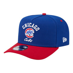 Chicago Cubs Arched A-Frame 9FIFTY Adjustable Hat Royal/Red | New Era