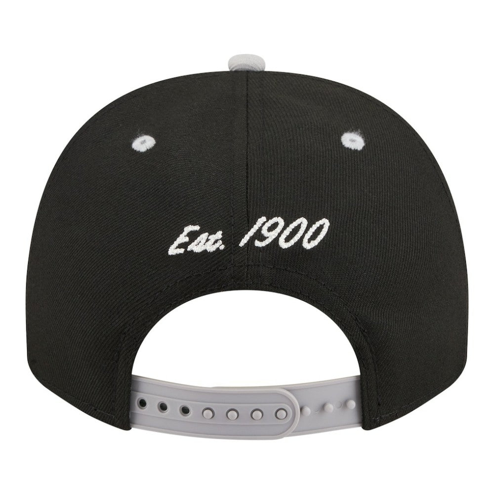 Chicago White Sox Arched A-Frame 9FIFTY Adjustable Hat Black | New Era