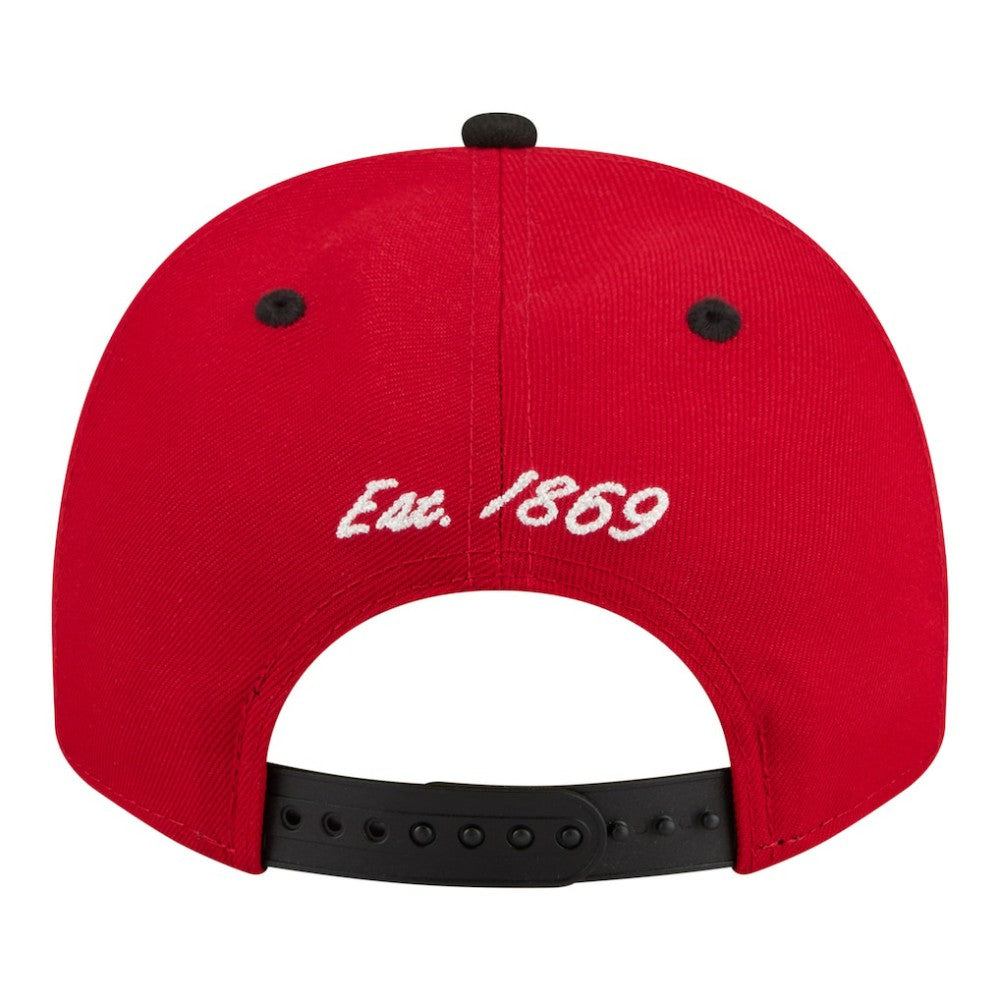 Cincinnati Reds Arched A-Frame 9FIFTY Adjustable Hat Red | New Era
