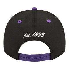 Colorado Rockies Arched A-Frame 9FIFTY Adjustable Hat Black/Purple | New Era