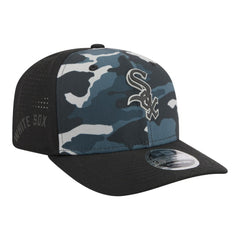 Chicago White Sox Tonal Camo 9SEVENTY Stretch-Snap Hat Black | New Era