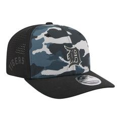 Detroit Tigers Tonal Camo 9SEVENTY Stretch-Snap Hat Black | New Era