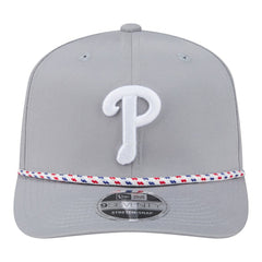 Philadelphia Phillies Sport Rope 9SEVENTY Adjustable Hat Gray | New Era