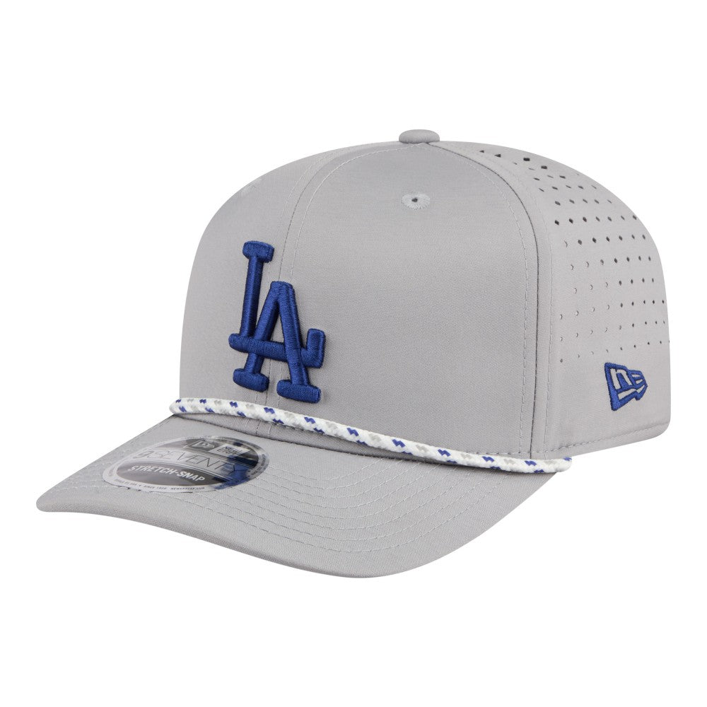 Los Angeles Dodgers Sport Rope 9SEVENTY Adjustable Hat Gray | New Era