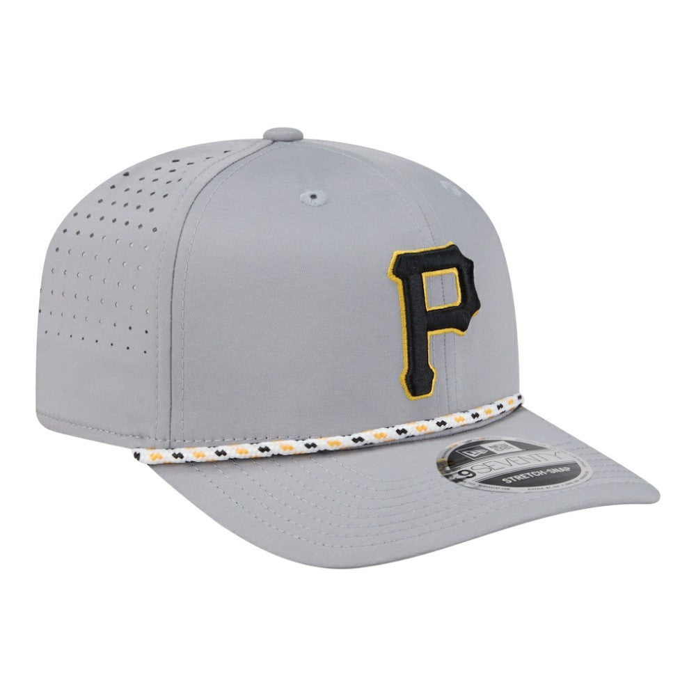 Pittsburgh Pirates Sport Rope 9SEVENTY Adjustable Hat Gray | New Era