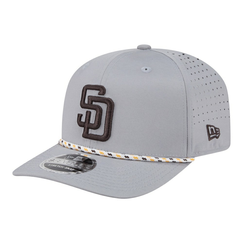 San Diego Padres Sport Rope 9SEVENTY Adjustable Hat Gray | New Era