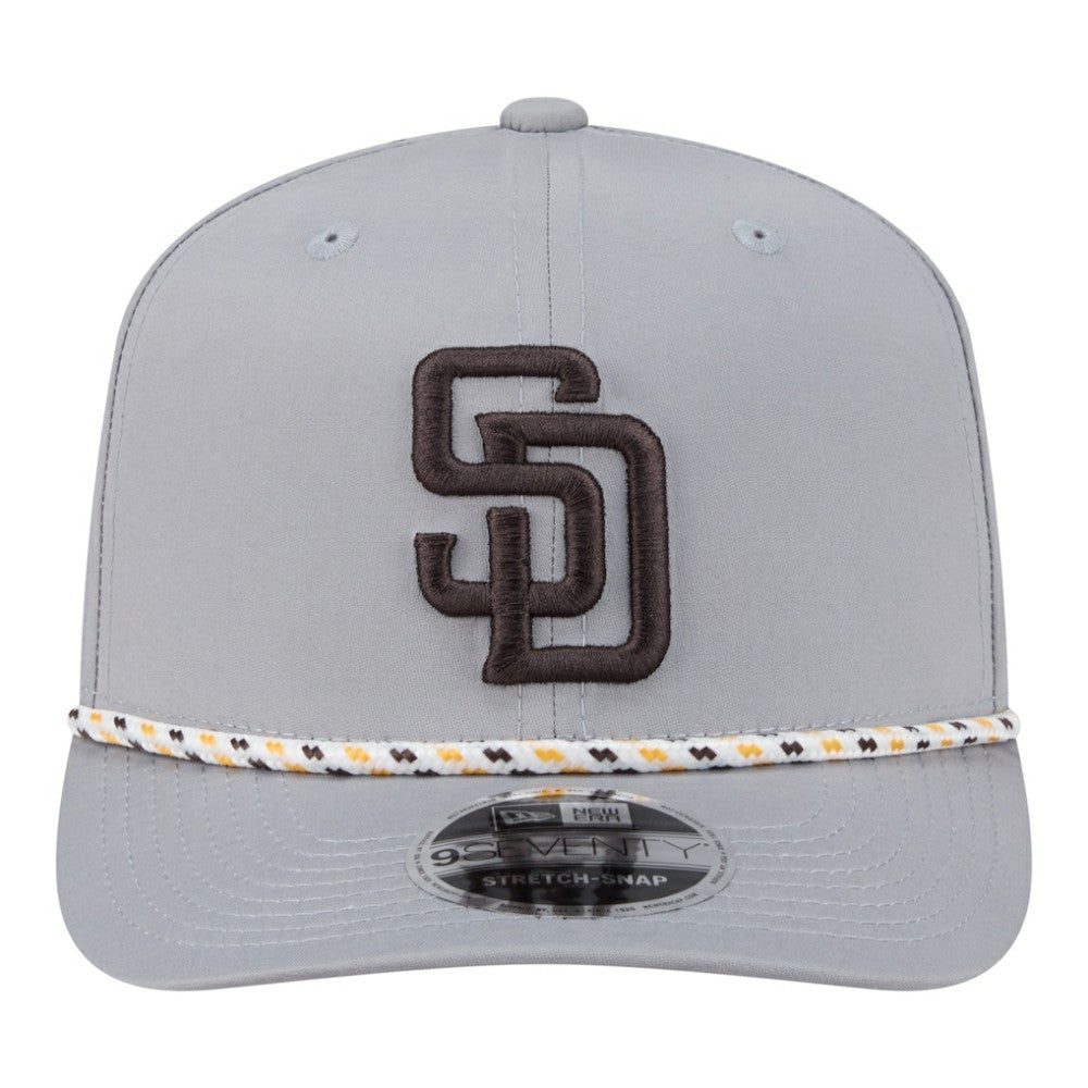 San Diego Padres Sport Rope 9SEVENTY Adjustable Hat Gray | New Era