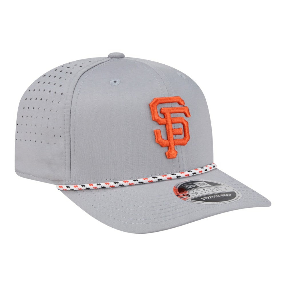 San Francisco Giants Sport Rope 9SEVENTY Adjustable Hat Gray | New Era