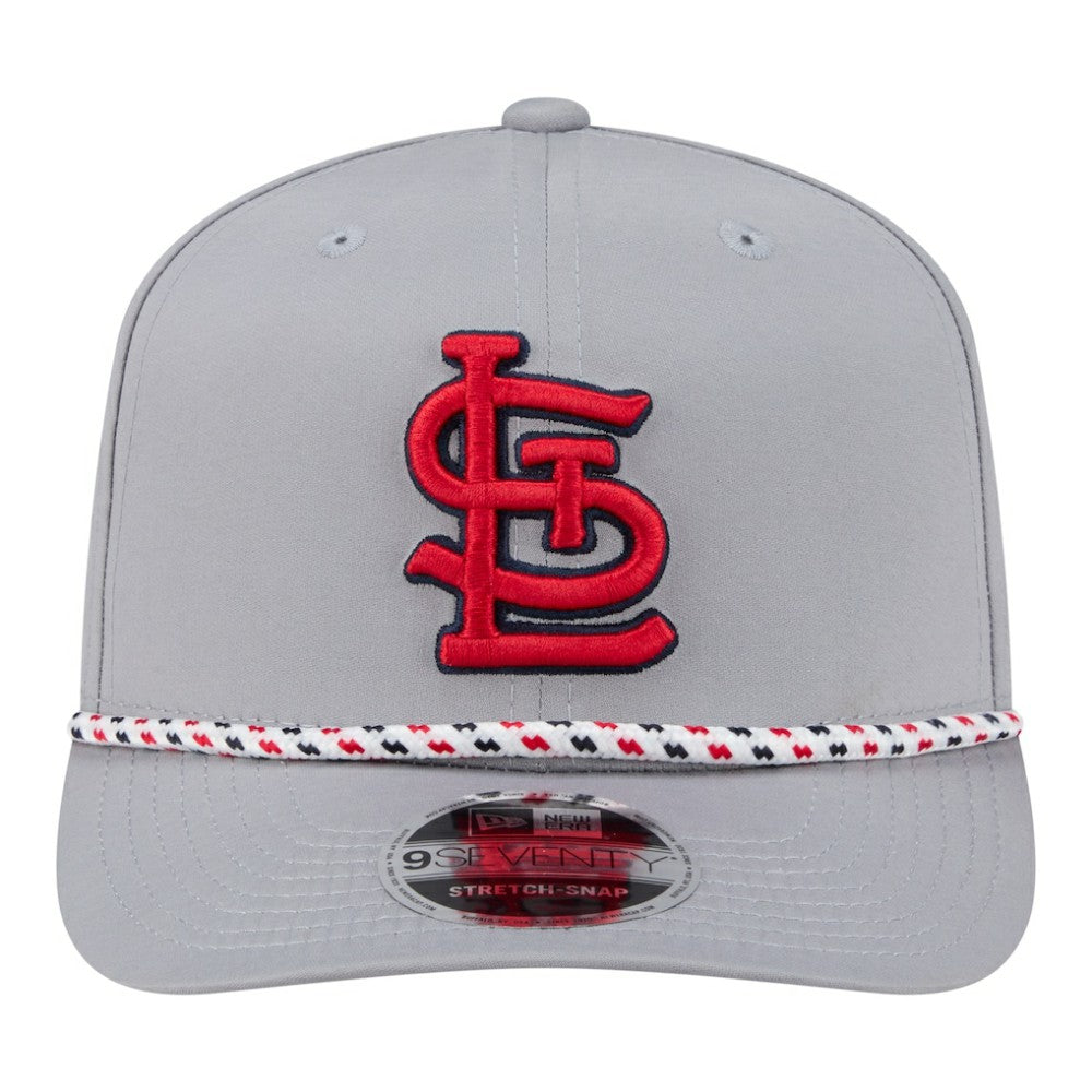 St. Louis Cardinals Sport Rope 9SEVENTY Adjustable Hat Gray | New Era