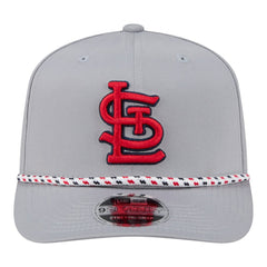 St. Louis Cardinals Sport Rope 9SEVENTY Adjustable Hat Gray | New Era