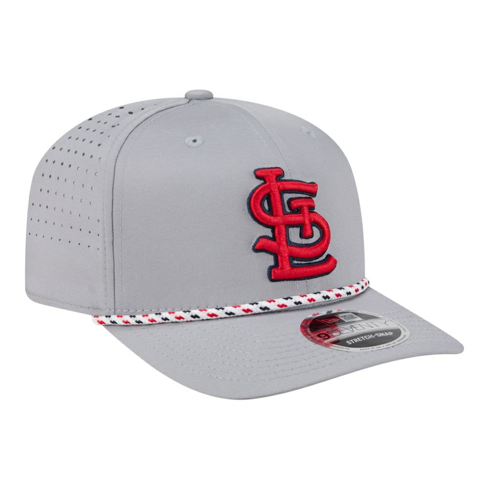 St. Louis Cardinals Sport Rope 9SEVENTY Adjustable Hat Gray | New Era