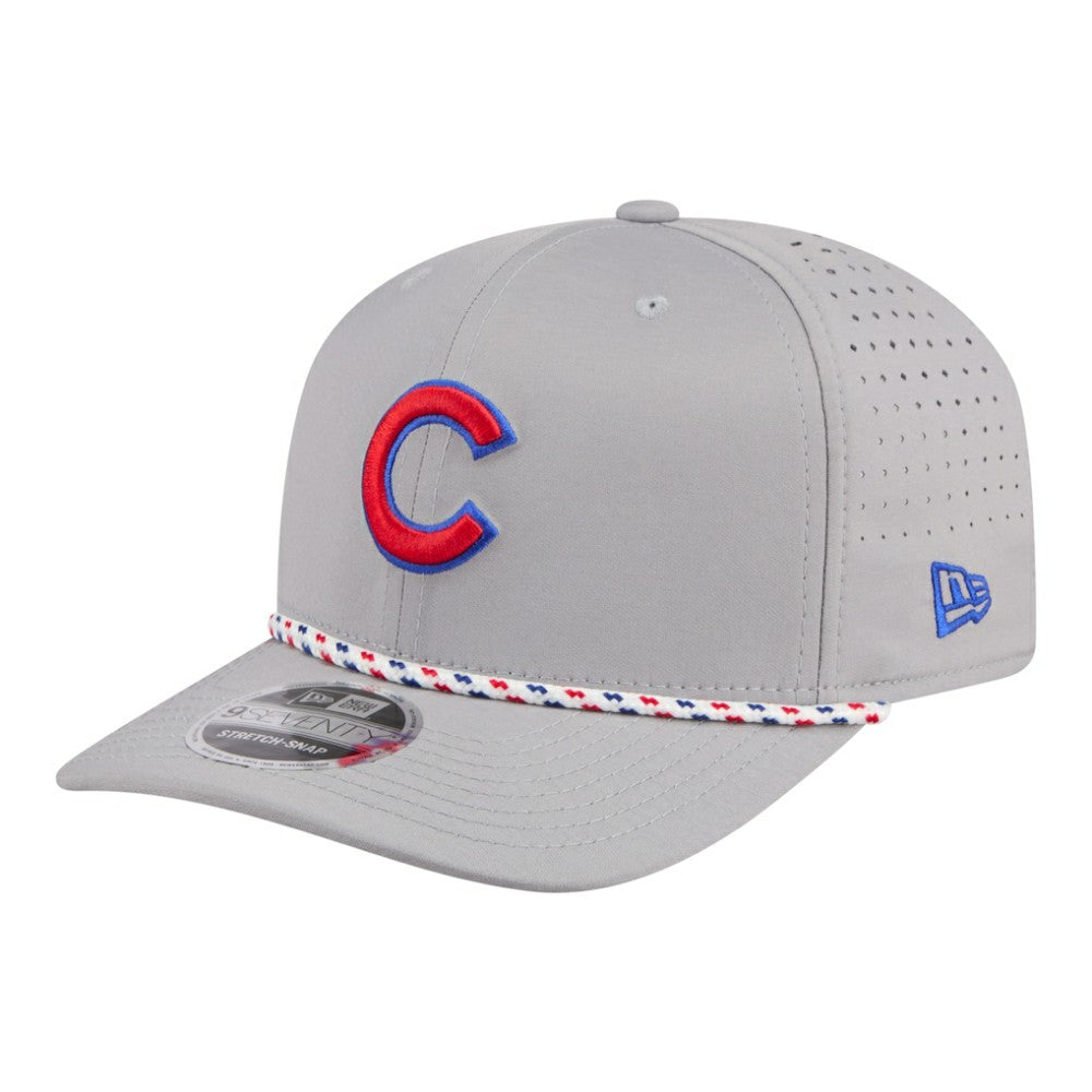 Chicago Cubs Sport Rope 9SEVENTY Adjustable Hat Gray | New Era