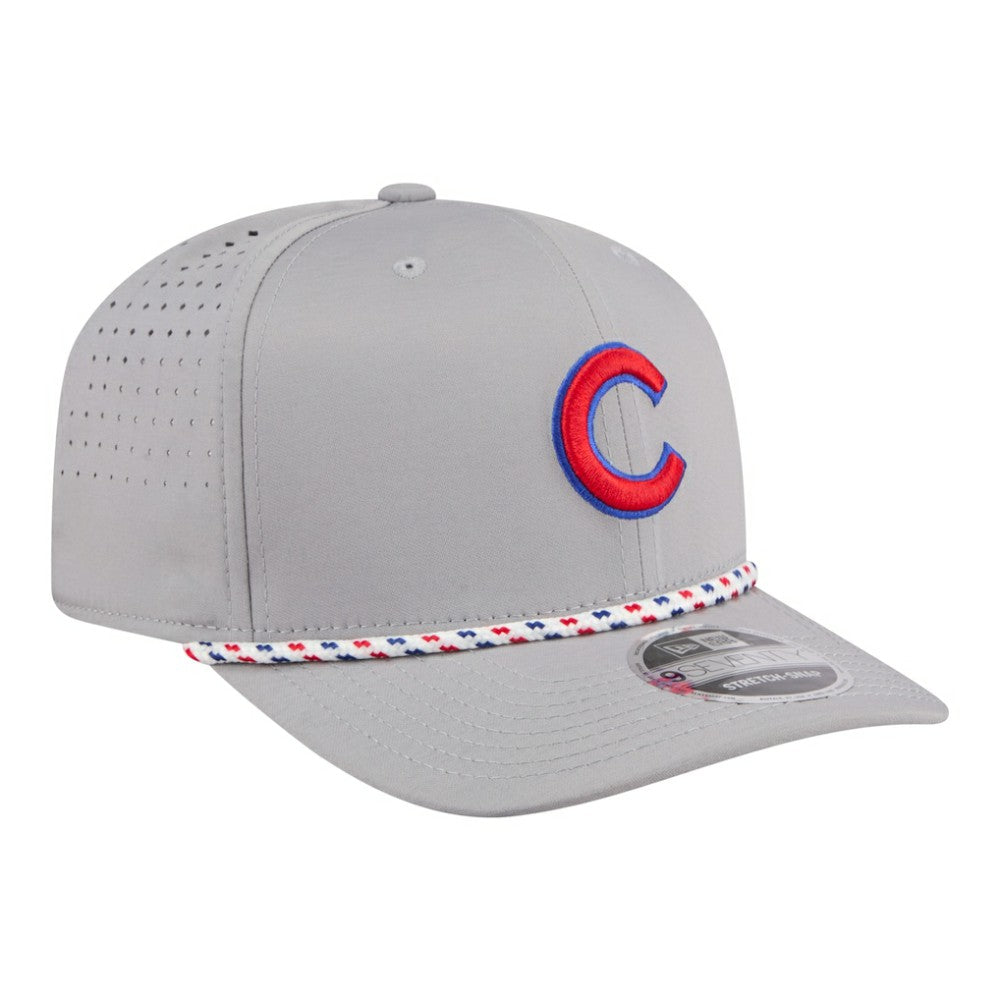 Chicago Cubs Sport Rope 9SEVENTY Adjustable Hat Gray | New Era