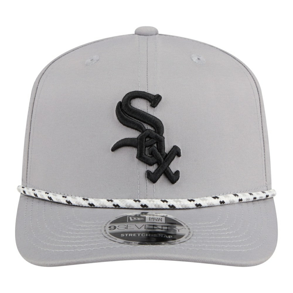 Chicago White Sox Sport Rope 9SEVENTY Adjustable Hat Gray | New Era