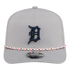 Detroit Tigers Sport Rope 9SEVENTY Adjustable Hat Gray | New Era