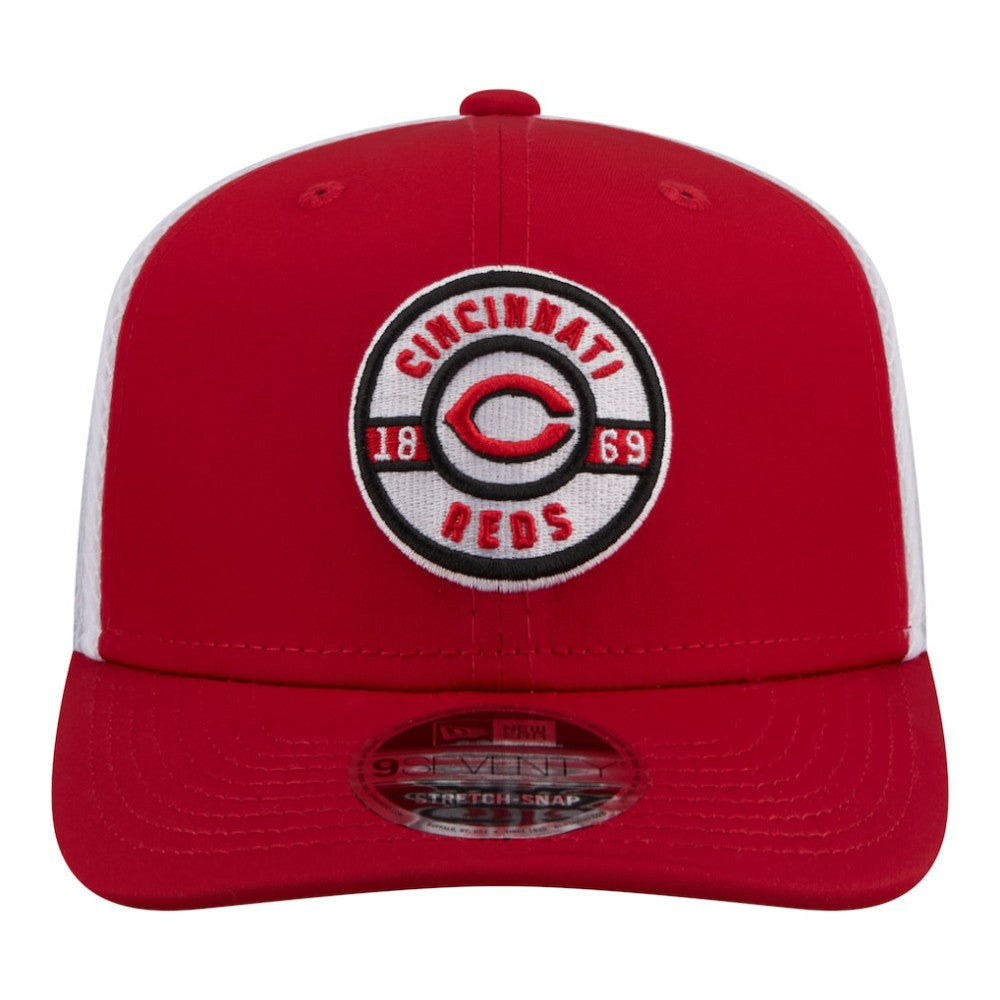 Cincinnati Reds Active 9SEVENTY Adjustable Trucker Hat Red | New Era