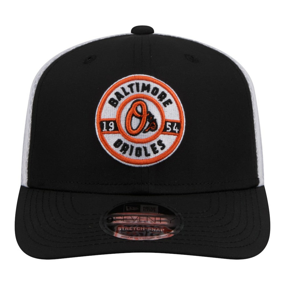Baltimore Orioles Active 9SEVENTY Adjustable Trucker Hat Black | New Era