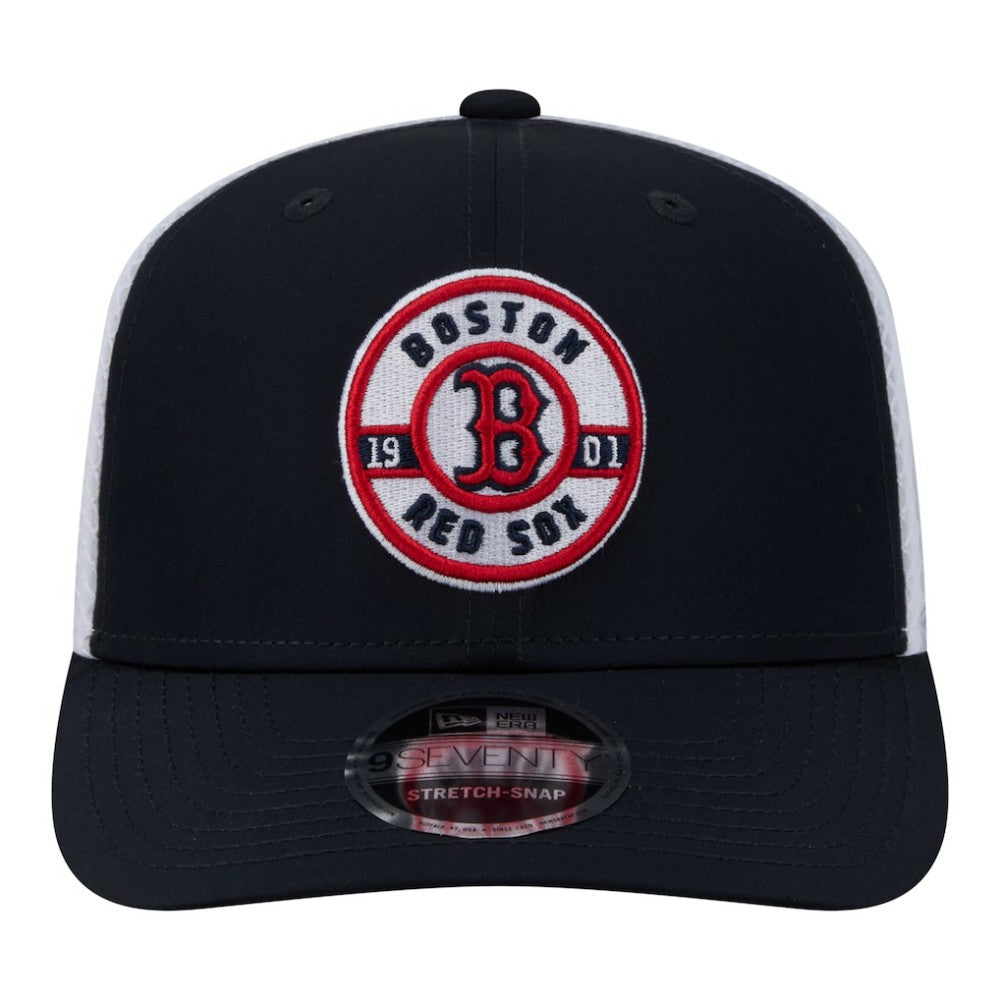 Boston Red Sox Active 9SEVENTY Adjustable Trucker Hat Navy | New Era