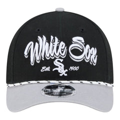 Chicago White Sox Team Loyal 9FORTY M-Crown Adjustable Hat Black/Gray | New Era