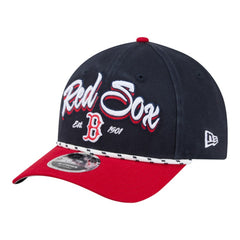 Boston Red Sox Team Loyal 9FORTY M-Crown Adjustable Hat Navy/Red | New Era