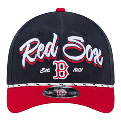 Boston Red Sox Team Loyal 9FORTY M-Crown Adjustable Hat Navy/Red | New Era