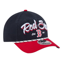 Boston Red Sox Team Loyal 9FORTY M-Crown Adjustable Hat Navy/Red | New Era