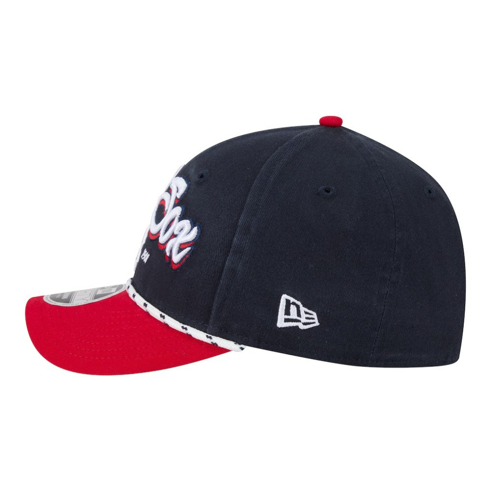 Boston Red Sox Team Loyal 9FORTY M-Crown Adjustable Hat Navy/Red | New Era