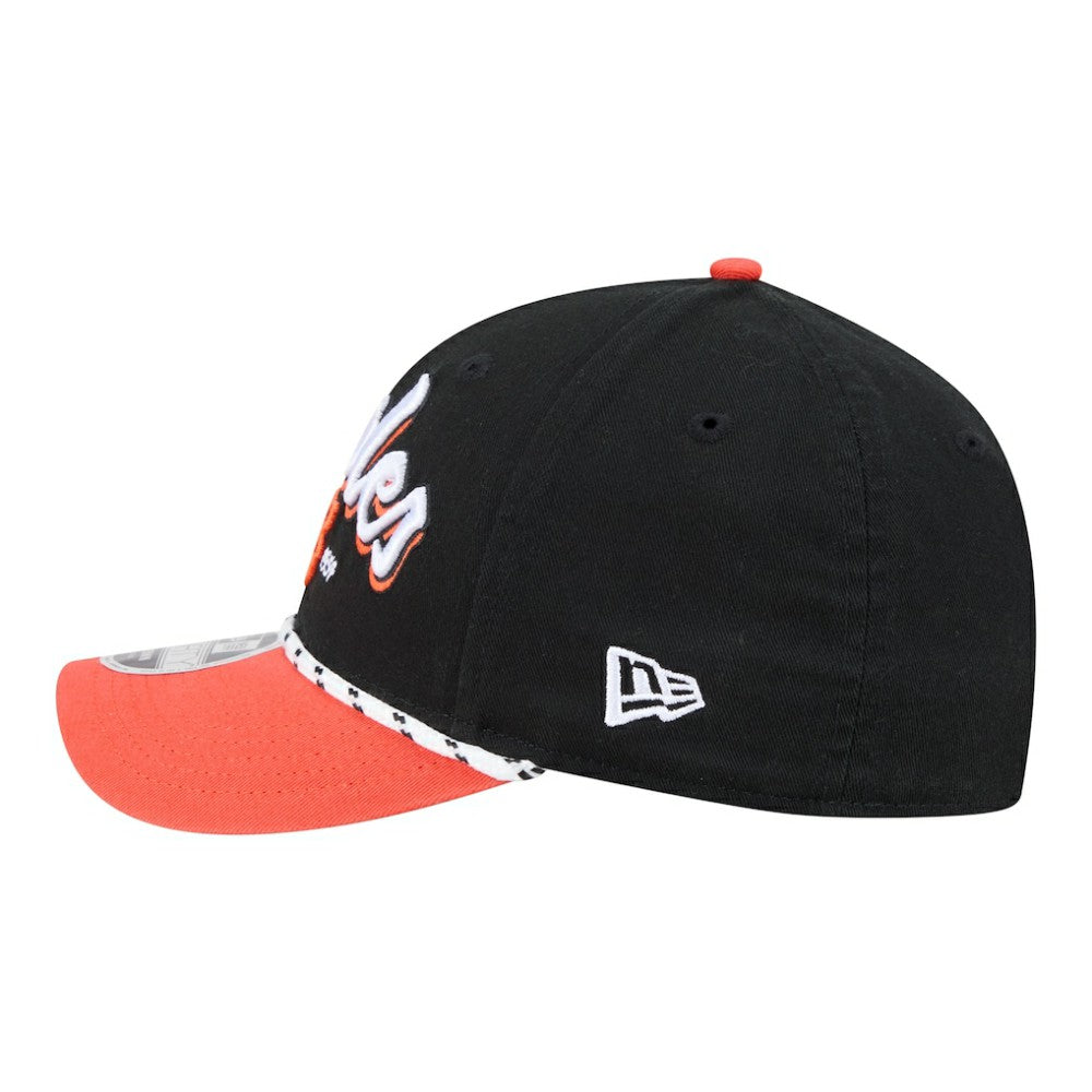 Baltimore Orioles Team Loyal 9FORTY M-Crown Adjustable Hat Black/Orange | New Era