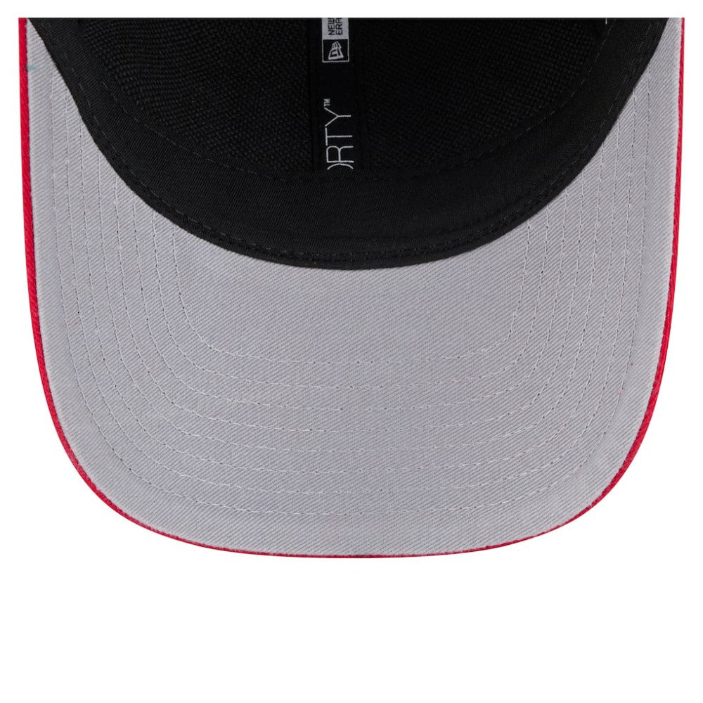 Cincinnati Reds Team Loyal 9FORTY M-Crown Adjustable Hat Black/Red | New Era