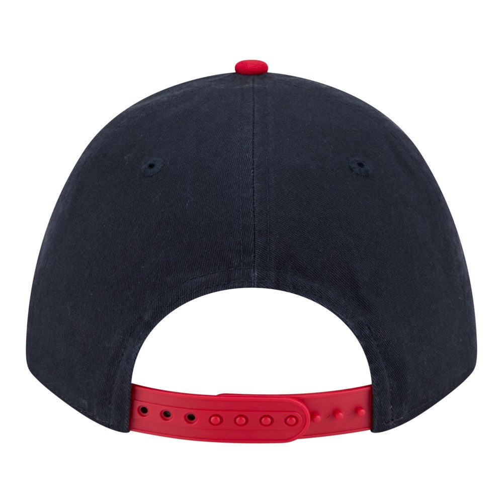 Los Angeles Angels Team Loyal 9FORTY M-Crown Adjustable Hat Navy/Red | New Era